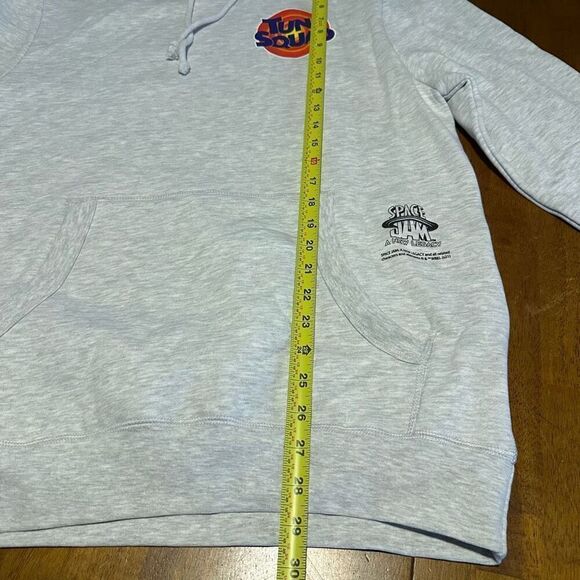 Mitchell & Ness X Space Jam A New Legacy Tune Squad Hoodie Gray Sweater Lola L - Picture 10 of 11